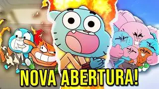 CENA VAZADA + NOVA ABERTURA + DATA DE ESTREIA DA NOVA S&Eacute;RIE DE GUMBALL!