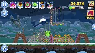 Angry Birds Friends Level 4 Tournament 1689 three stars NO POWER-UP walkthrough 2026-01-26