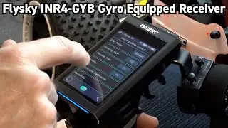 Демонстрация приемника Flysky INR4 GYB с гироскопом