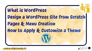 WordPress Tutorial for Beginners | Learn from Scratch | Create & Design Website Without Using Coding