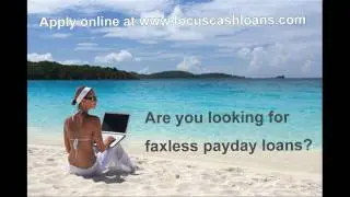 Faxless Payday Loans