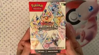Prismatic evolutions booster bundle # 2! 