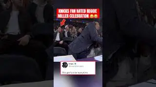 Фанату ОЧЕНЬ не понравилась реакция Реджи на данк Леброна 😂😂