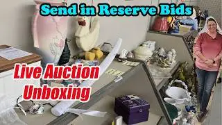 Noon Reveal Auction: Vintage & Unique Finds with Reserve Bidding!