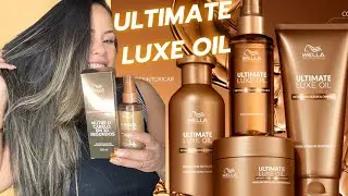 Ultimate LUXE OIL WELLA 🌟Foi babado viu?