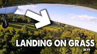LANDING AT A PRIVATE GRASS AIRSTRIP | FLY-IN | FLIGHT VLOG