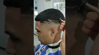 💈🔥 Nuevo dise&ntilde;o de l&iacute;neas 🔥 👀paso a paso y comparte con tu barber #shorts #tutorial #tips #parati 🇻🇪