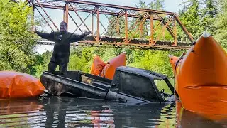 MISSING 4x4 Chevy LUV Pickup Truck Found Underwater in River