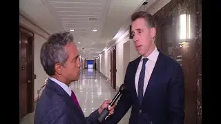 RAW: Sen. Josh Hawley to Democrats: 'Stop making people suffer'