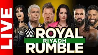 LIVE WWE ROYAL RUMBLE FROM SAUDI ARABIA