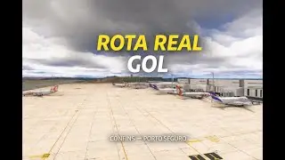 Voo Real GOL: Confins &rarr; Porto Seguro | Fora de Rota ATS + RNP Z RWY 10