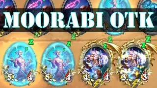 Infinite damage Moorabi OTK | Hearthstone