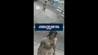 Woman stabs, robs man on Brooklyn street, flees in SUV
