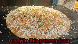 how to make paneer dosa| hotel style|  south Indian foods| maa kali Tiffin center| food recipes no1|