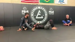 Alex Jaeger demonstrates submissions from his reverse scarf hold position