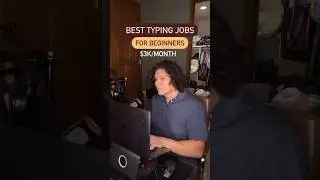 Best typing jobs for beginners ($3k/month) #sidehustle #remotejobs #makemoneyonline #workfromhome