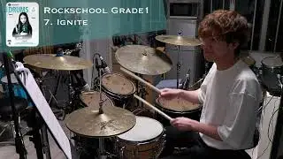 [ Grade 1 ] Ignite | Rockschool Drums 2024