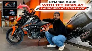 2026:Duke 160cc Bike with 390 Tech! | KTM Duke 160 TFT Review#ktm #duke @theuniqueshadow07 