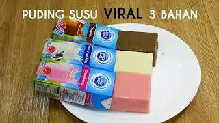 PUDING SUSU KOTAK VIRAL GUNA 3 BAHAN