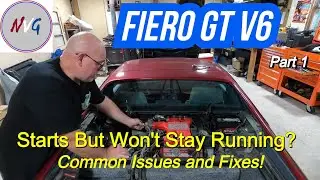 Fiero GT V6 Starts but will not stay running- Fixed