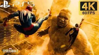 Marvel's Spider-Man 2 -  New York City After Sandman Fight | PS5 Gameplay