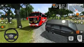 Solo Trip to Bali Zoo | Bussid Long Route Gameplay 2025 #bus #game