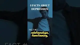 4 saddening facts about depression..😓#didyouknowfacts #facts #shortsvideo #depression  #discover