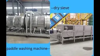 Factory price cassava washing machine