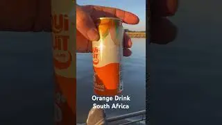 Orange drink over the Chobe River