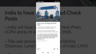 india to have 24 integrated check post