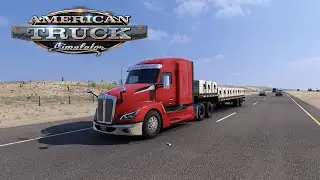 American Truck Simulator. Рейс Салина - Модесто