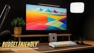 An Actual Budget M4 Mac Mini Desk Setup &ndash; Clean, Minimal, Powerful.