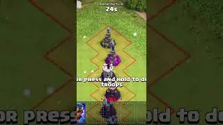 TH16 MAX King Queen Vs various levels Wizard Towers #cocshorts #clashofclans #th16