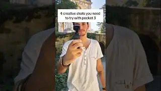 4 creative transition video ideas to try with an osmo pocket 3🔥 #shorts #tutorial 🎬IG:baptiste