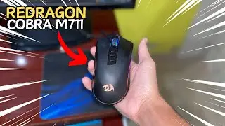 REDRAGON COBRA M711 12400dpi - UNBOXING DO MELHOR MOUSE CUSTO BENEF&Iacute;CIO DE 2024!!