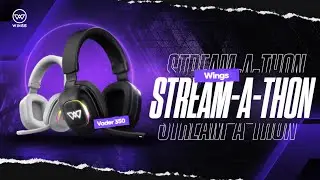 Wings Streamathon | 7 streamers, 7 games, unlimited fun | Vader 350 Giveaway
