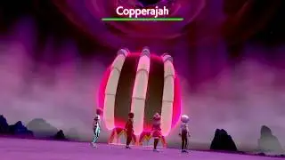 Pokemon Shield ! Shiny GMAX Copperajah! From a random raid!