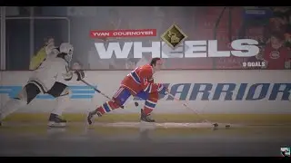 Montreal Canadiens Yvan Cournoyer Uses His Wheels To Score