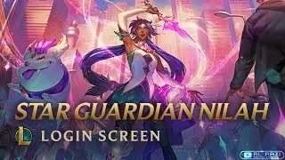 Star Guardian Nilah | Login Screen | Animated Splash Art - League of Legends