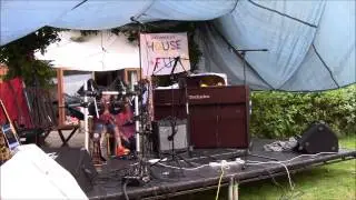 Jamie Gurney on the drums - piece 1 of 2 - PeaceFest 2015