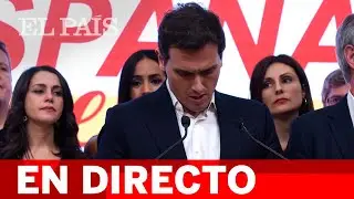 DIRECTO 10N | RIVERA DIMITE tras el hundimientos de CIUDADANOS en las ELECCIONES