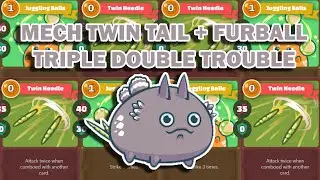 Backdoor Mech Twin Tail Furball | Axie Infinity Gameplay | Top 56 JIREN UNIVERSO 11 PANAMA 3035 MMR