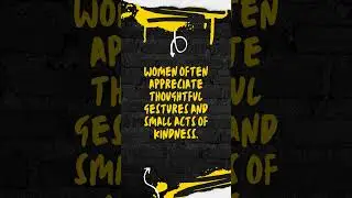 Psychological Facts | The Impact of Thoughtful Gestures | Why Women Value Small Acts of Kindness.