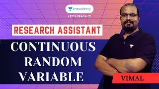 Continuous Random Variable  l Statistics l Research Assistant Exam l Vimal V l Kerala PSC