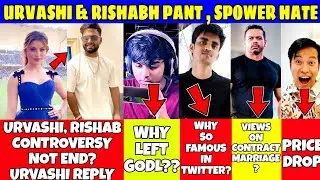 @YouTube 5 Ads, @SPowerGaming Hate,@FlyingBeast320 Post, @maxtern ,Urvashi Say Sorry