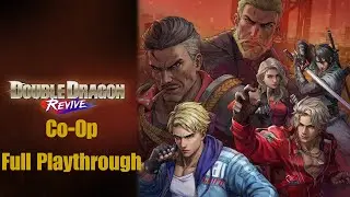 Double Dragon Revive (PS5) Full 2 Player Co-Op Playthrough