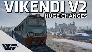 VIKENDI V2 - MAP REVIEW & EXTREME TRAIN CRASH DEMONSTRATION - PUBG