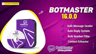 botmaster whatsapp sender| bulk whatsapp marketing software | botmaster 16.0