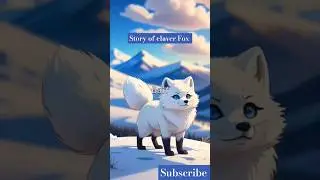 Story of intelligent Fox and snow animals #trending #cartoon #viralvideo #animation