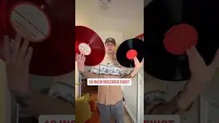 16-дюймовые виниловые пластинки #винил #пластинки #музыка #история #16дюймов #винтаж #радио #диджей